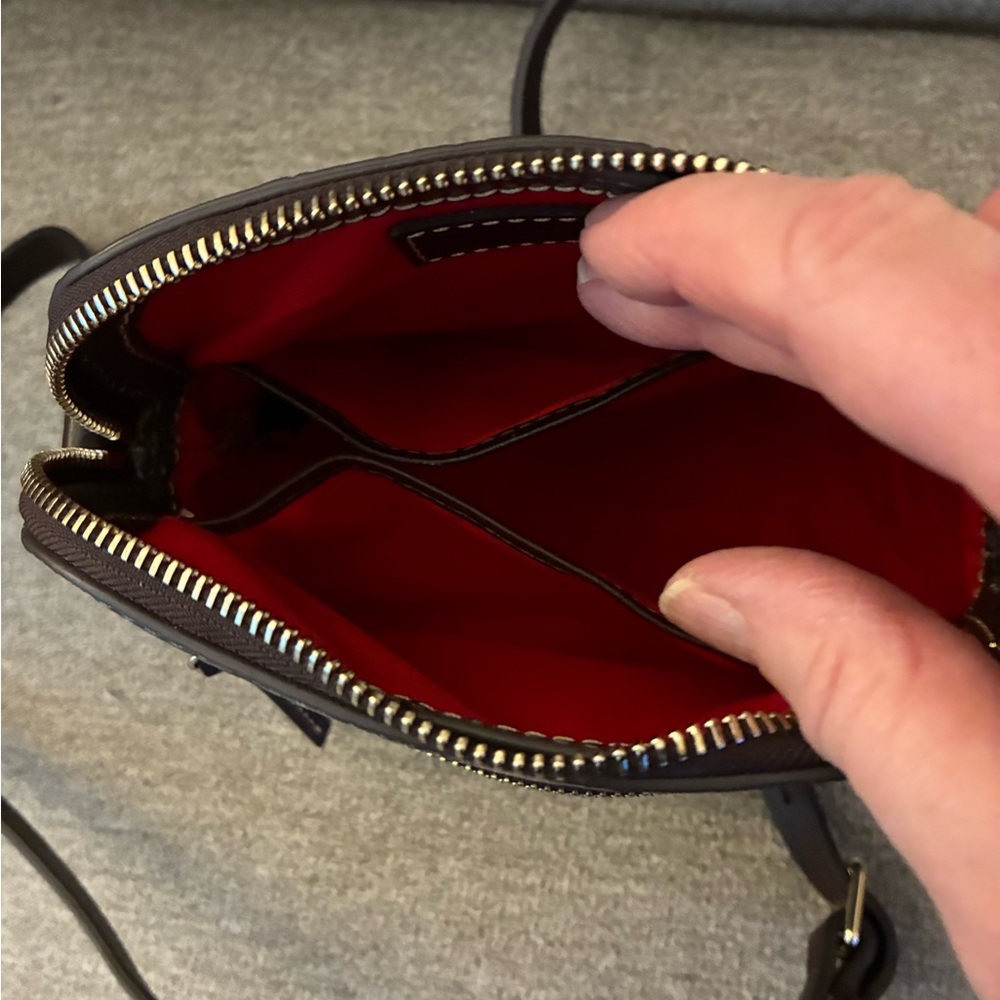 Dooney & Bourke Gray Crossbody Bag - Picture 3 of 7